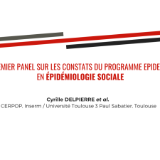 Les constats du programme EPIDEMIC en épidémiologie sociale