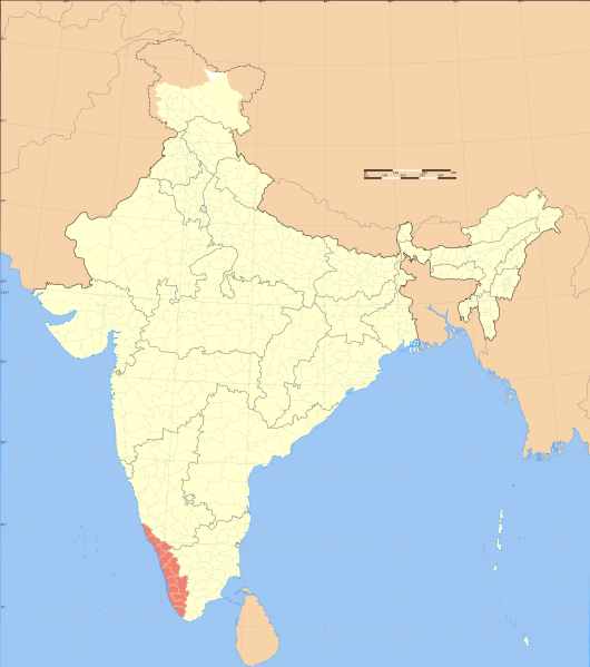 Localisation_Kerala : carte - Wikipedia