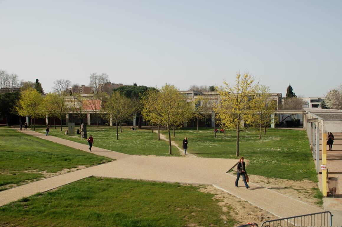 Université du Mirail : grand patio