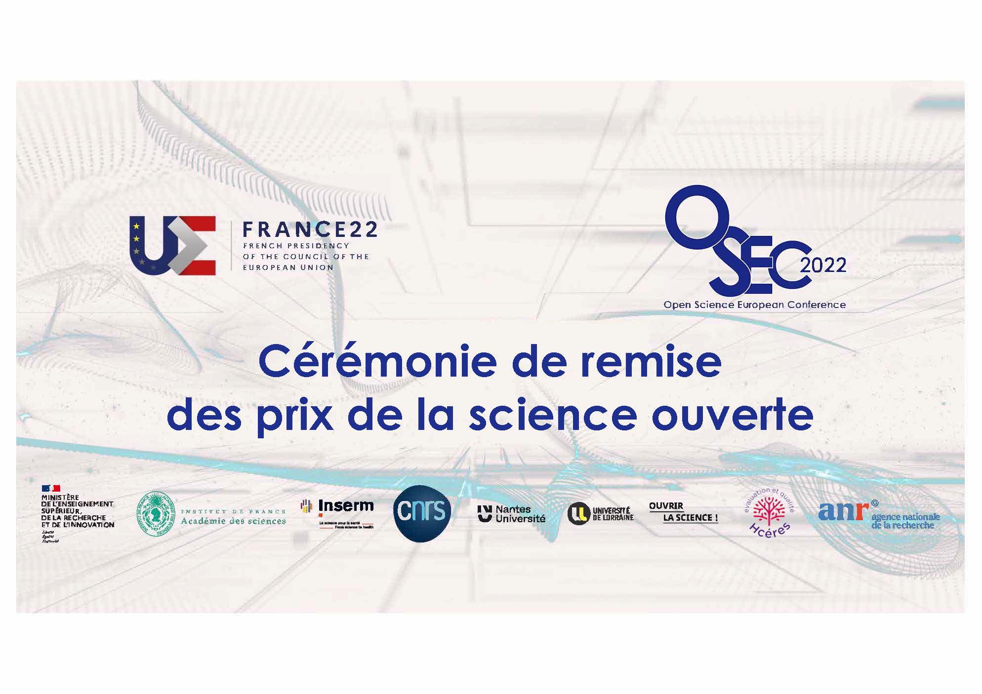 [OSEC 2022] Collection Ceremonie Prix FR
