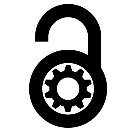 A logo representing open access engineering or open engineering.