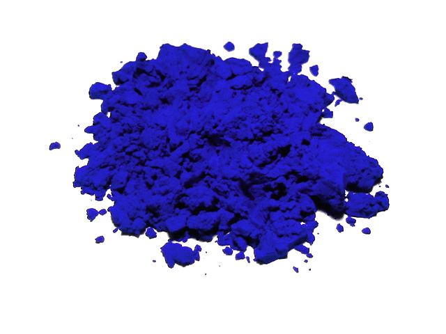 Pigments de bleu de synthèse