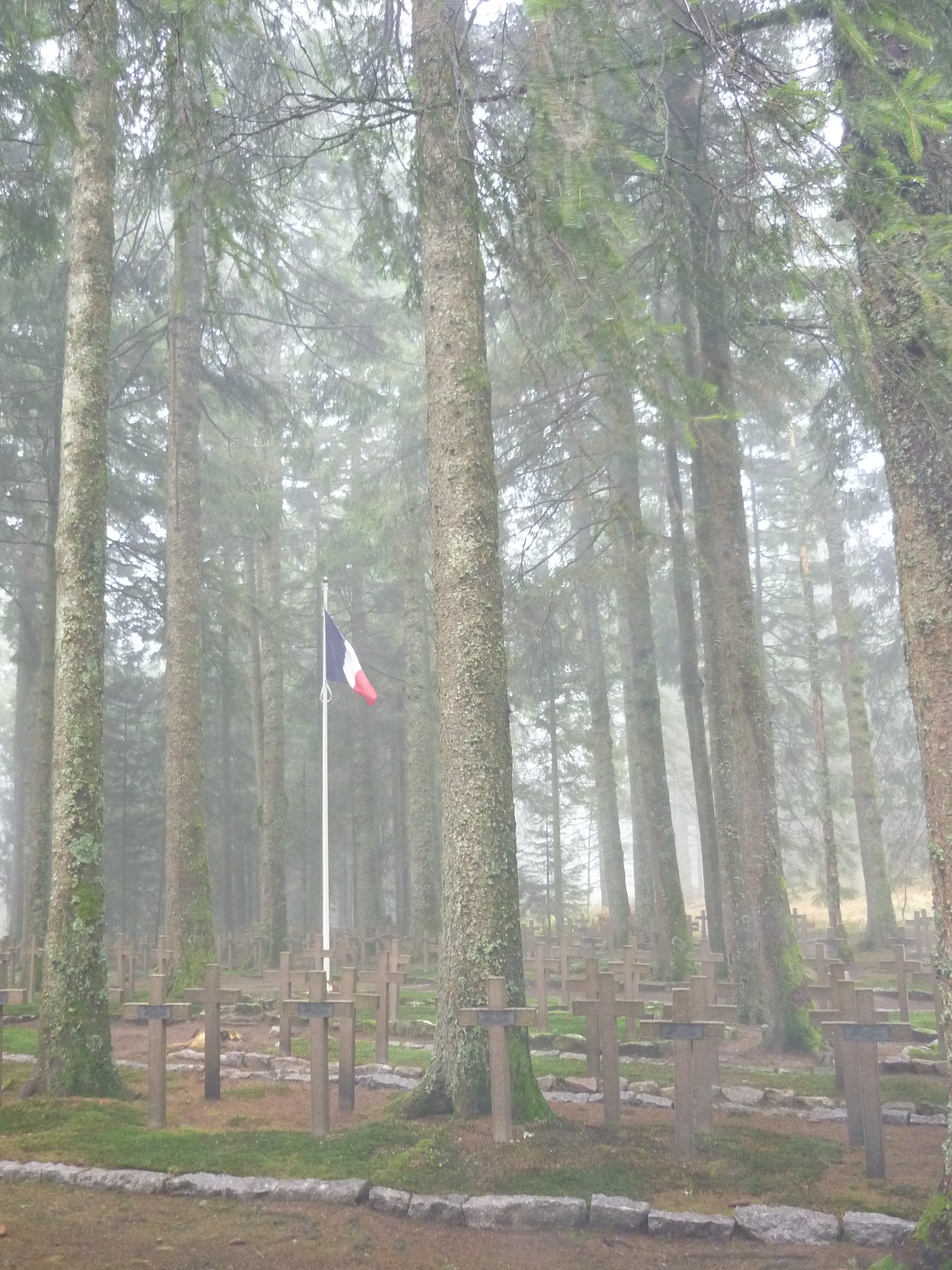 Nécropole nationale Carrefour Duchesne - Orbey, Haut-Rhin,