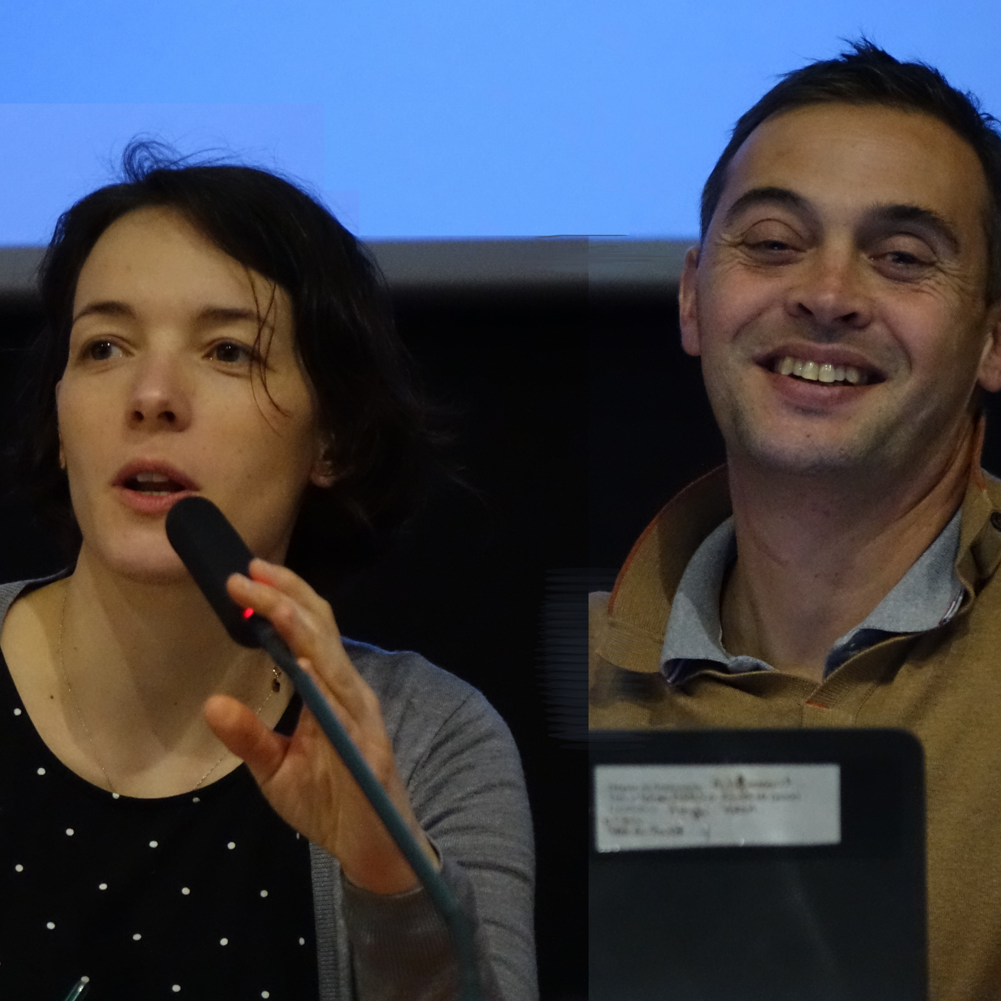 Greta Tommasi et Frédéric Richard