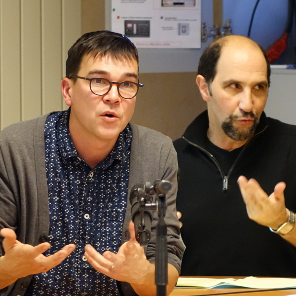 Nicolas Bautès et Pierre Bergel