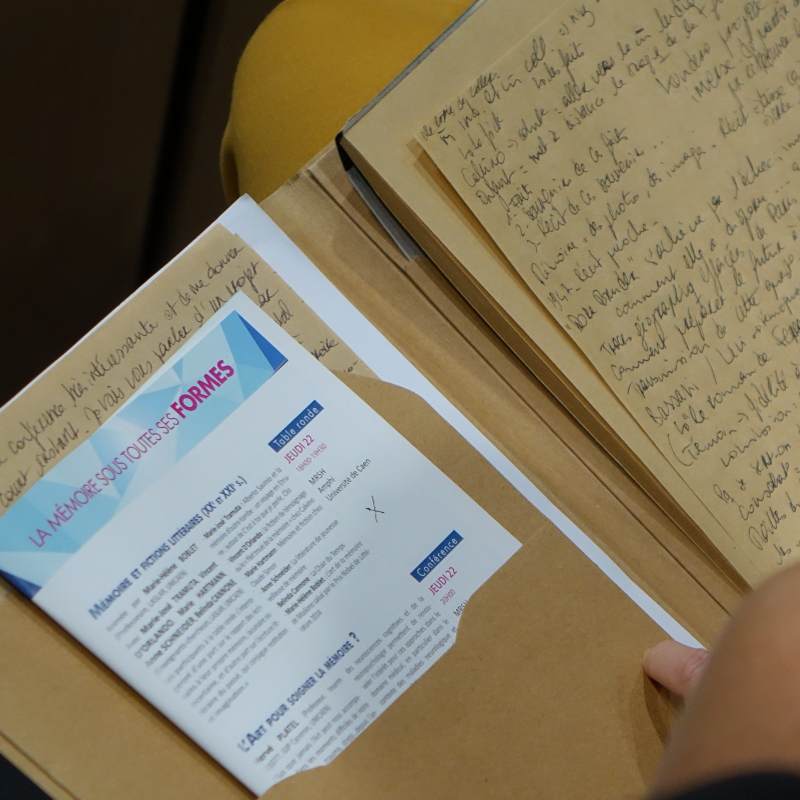 Mémoire et fictions littéraires (XXe et XXIe s.)