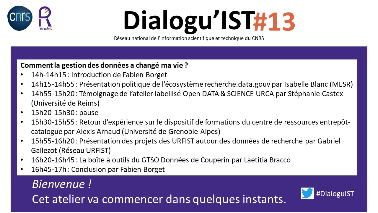 Atelier Dialogu'IST 13
