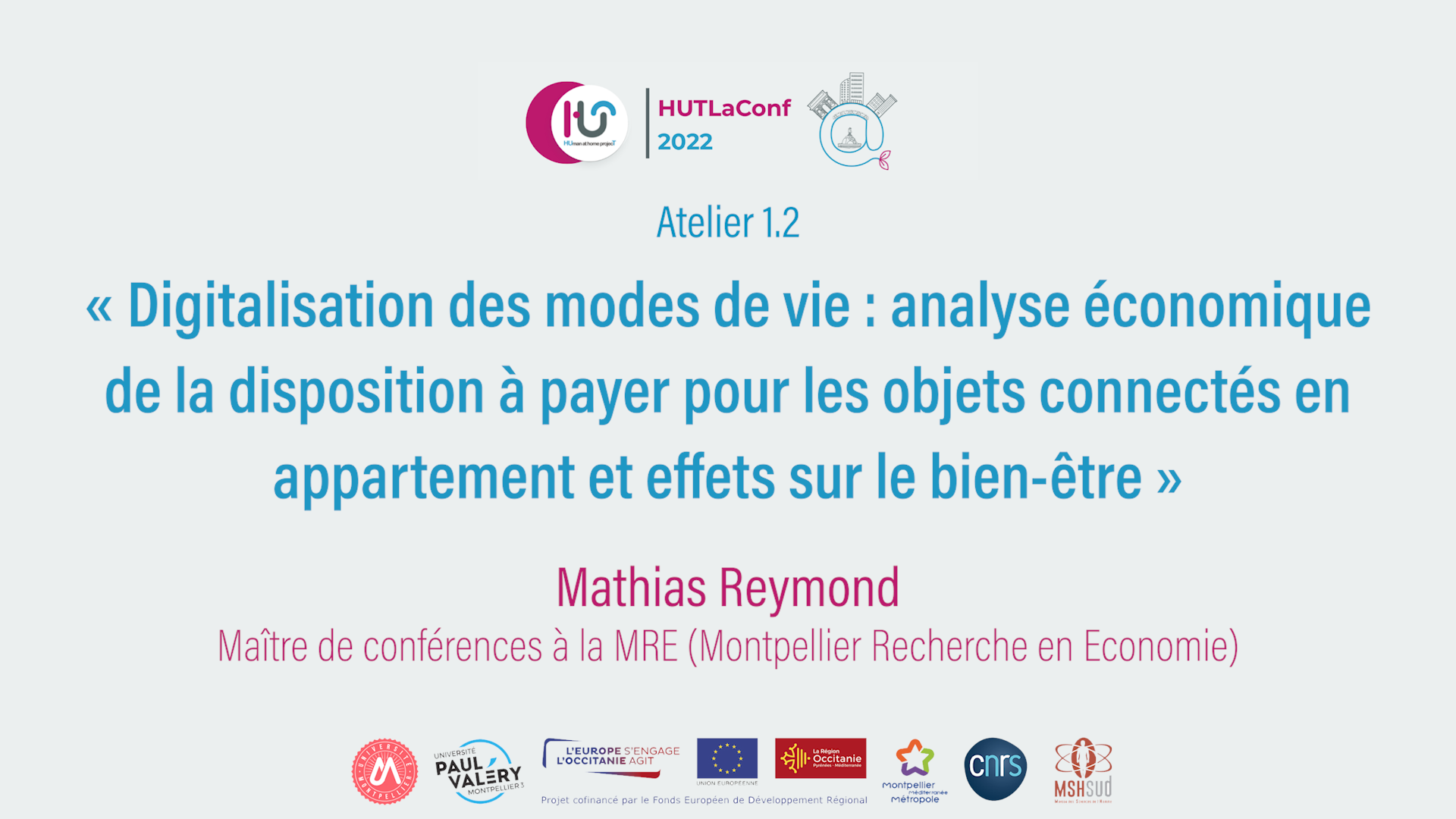 HUT Digitalisation des modes de vie