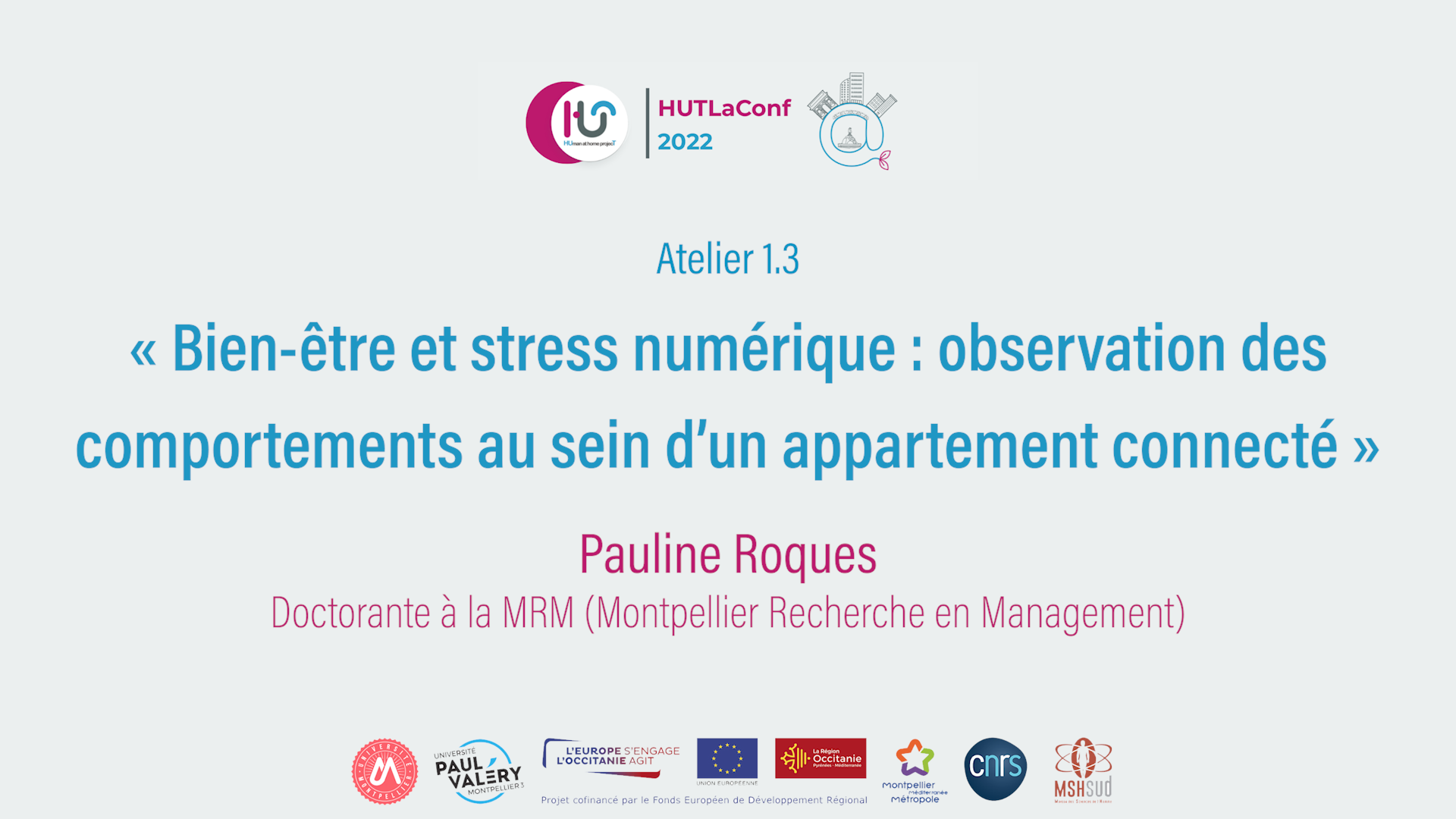 HUTLaConf - Atelier 1-3