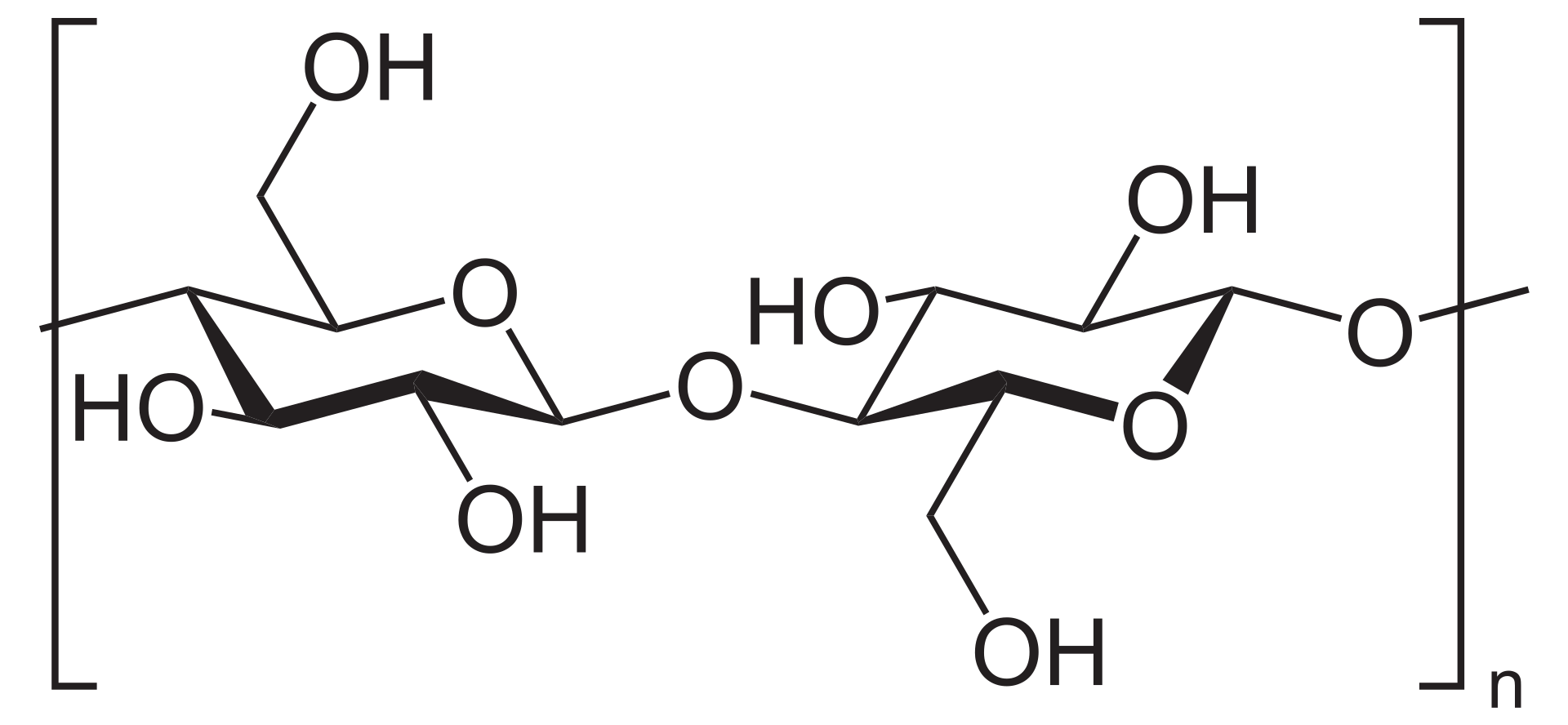 Cellulose (WikiCommons NEUROtiker )