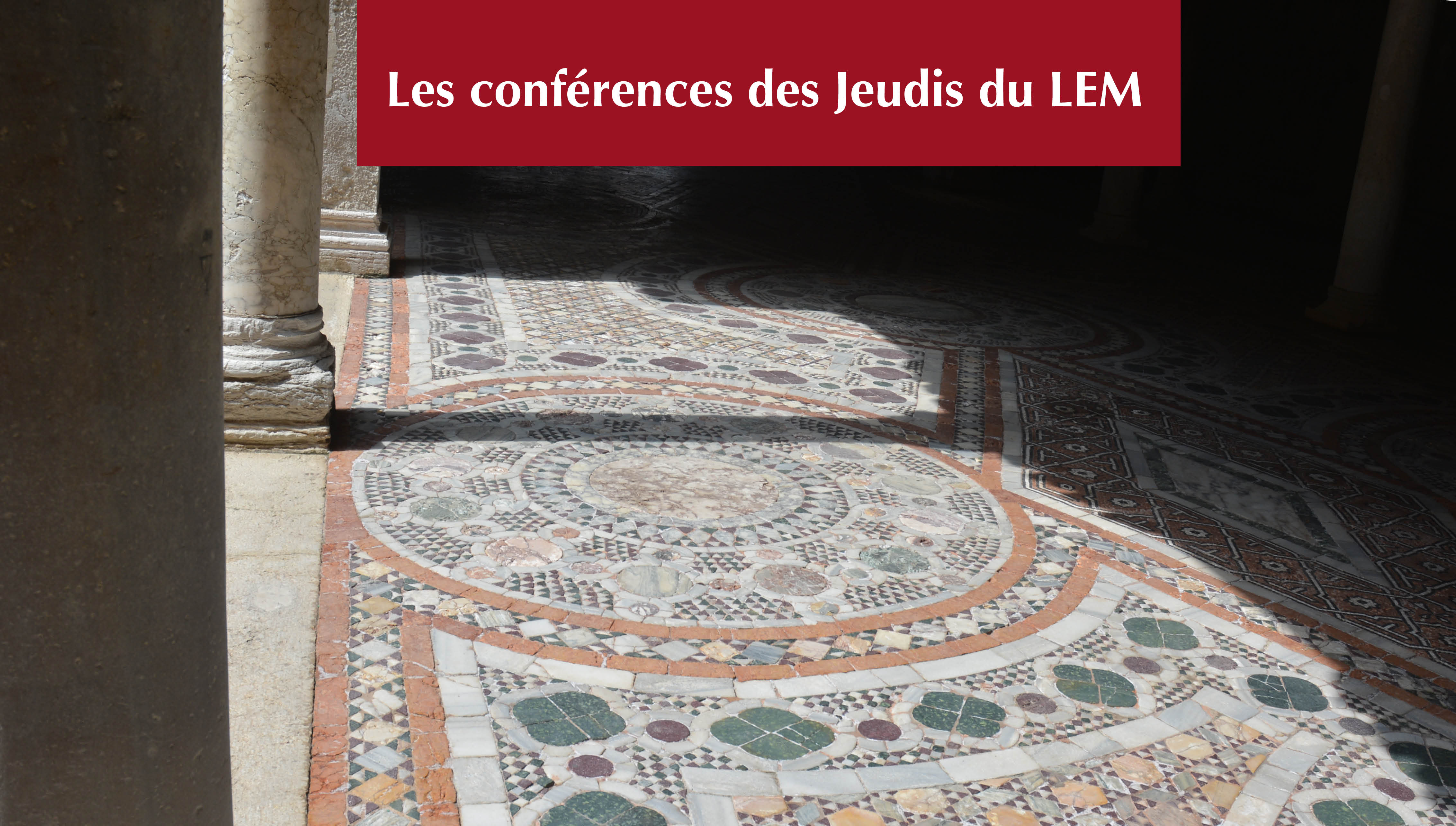 Collection des conférences des Jeudis du LEM