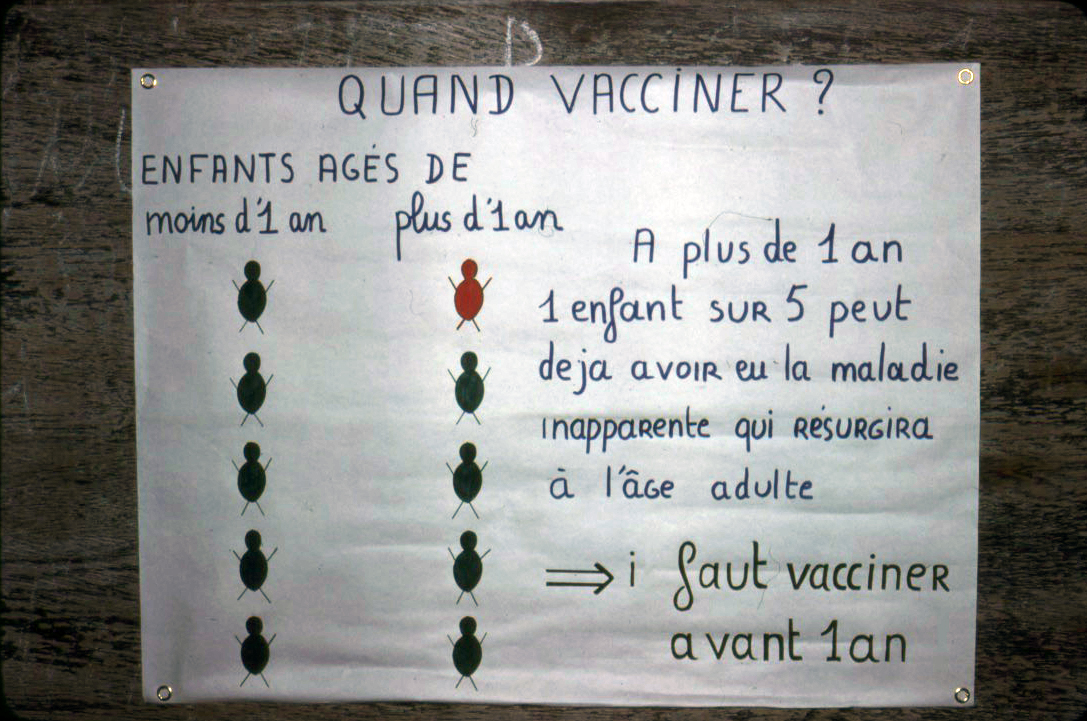 Affiche quand vacciner