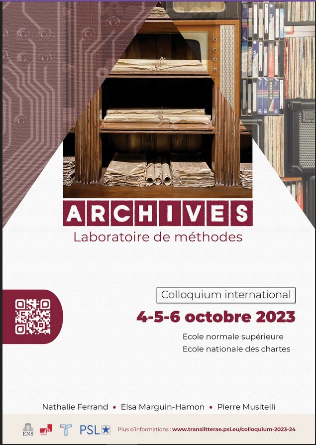 Affiche du colloquium