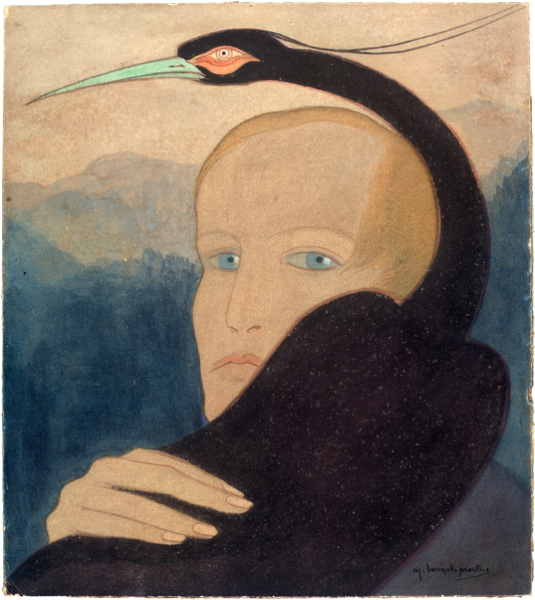 "Anthor et l’oiseau noir", 1922,