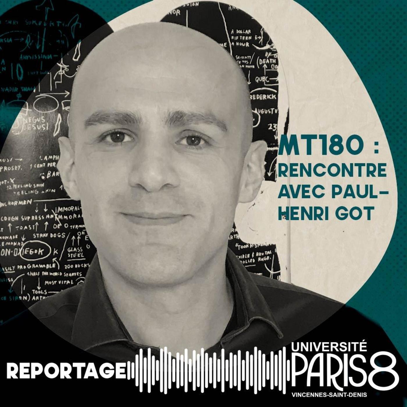 Logo podcast - Ma thèse en 180 secondes - Rencontre avec le premier prix du jury Paul-Henri Got
