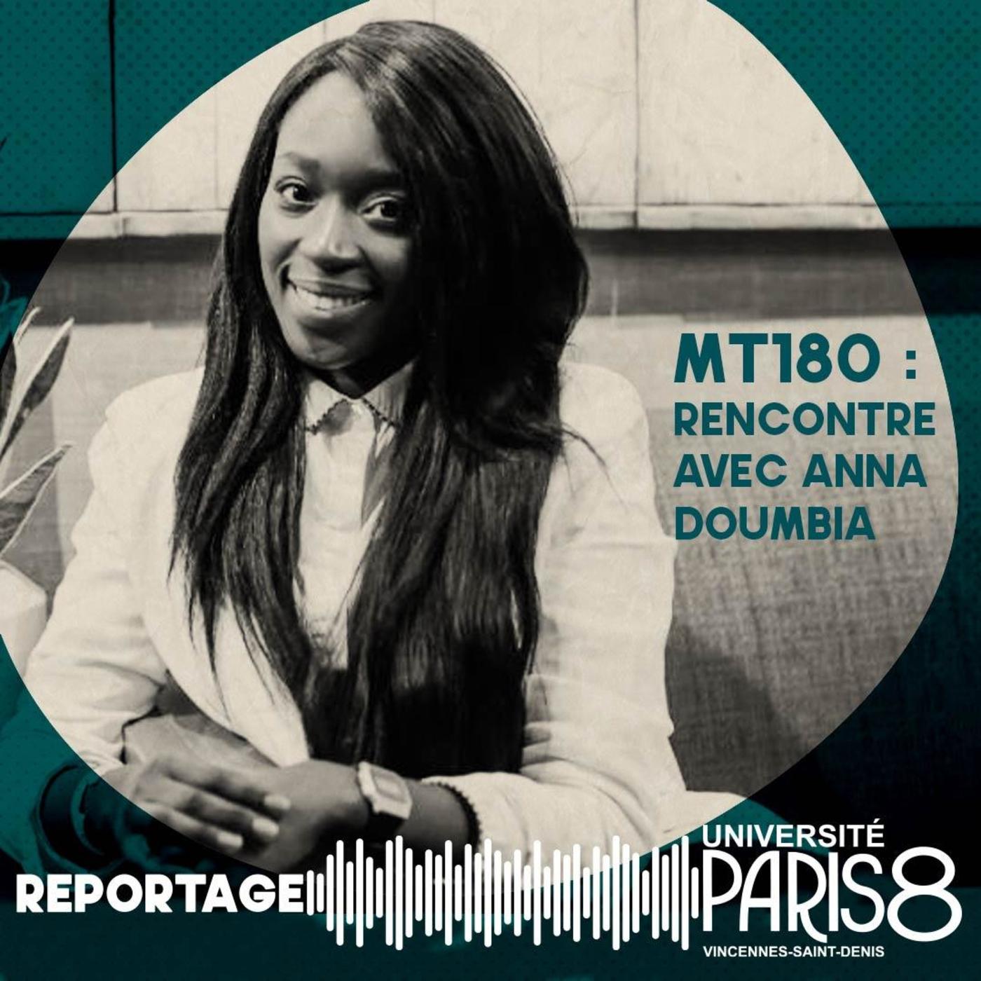Logo podcast - Ma thèse en 180 secondes - Rencontre avec le second prix du jury Anna Doumbia