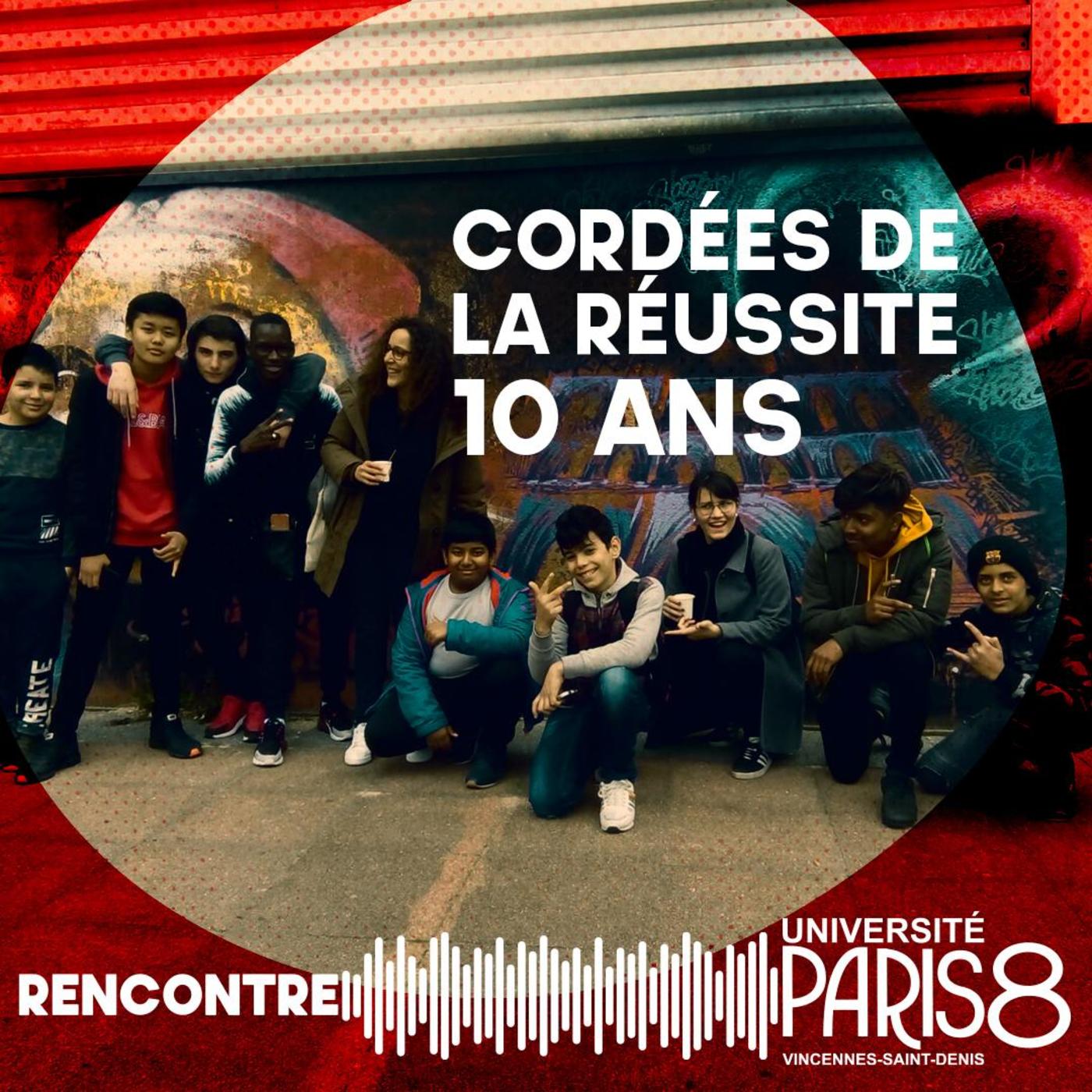 logo podcast - Les 10 ans des Cordées de la réussite