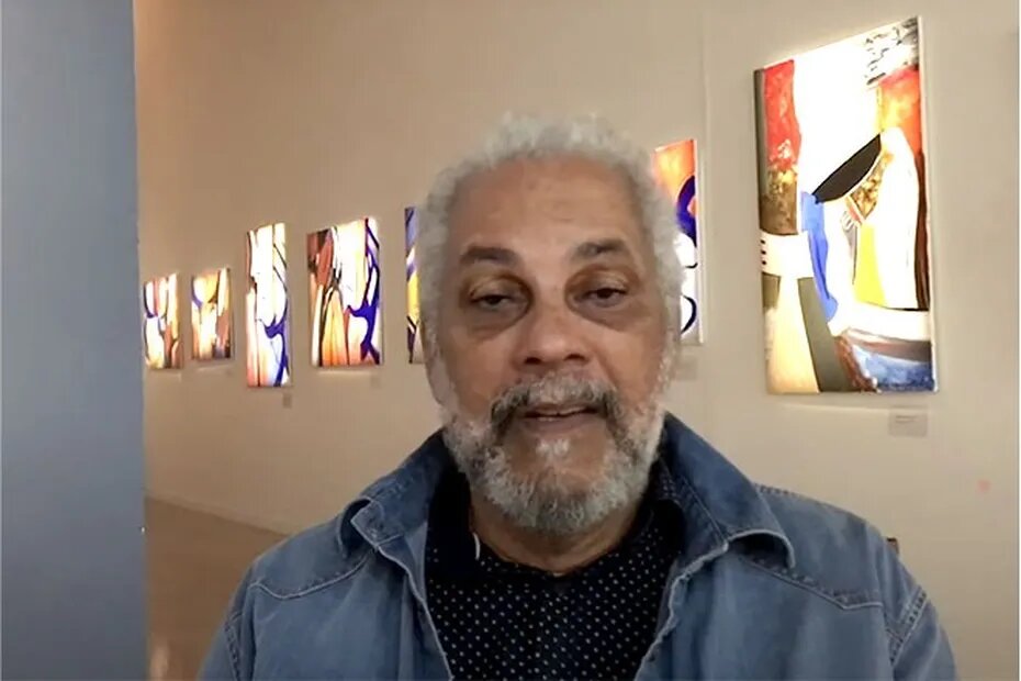 Photo du peintre martiniquais Hector Charpentier