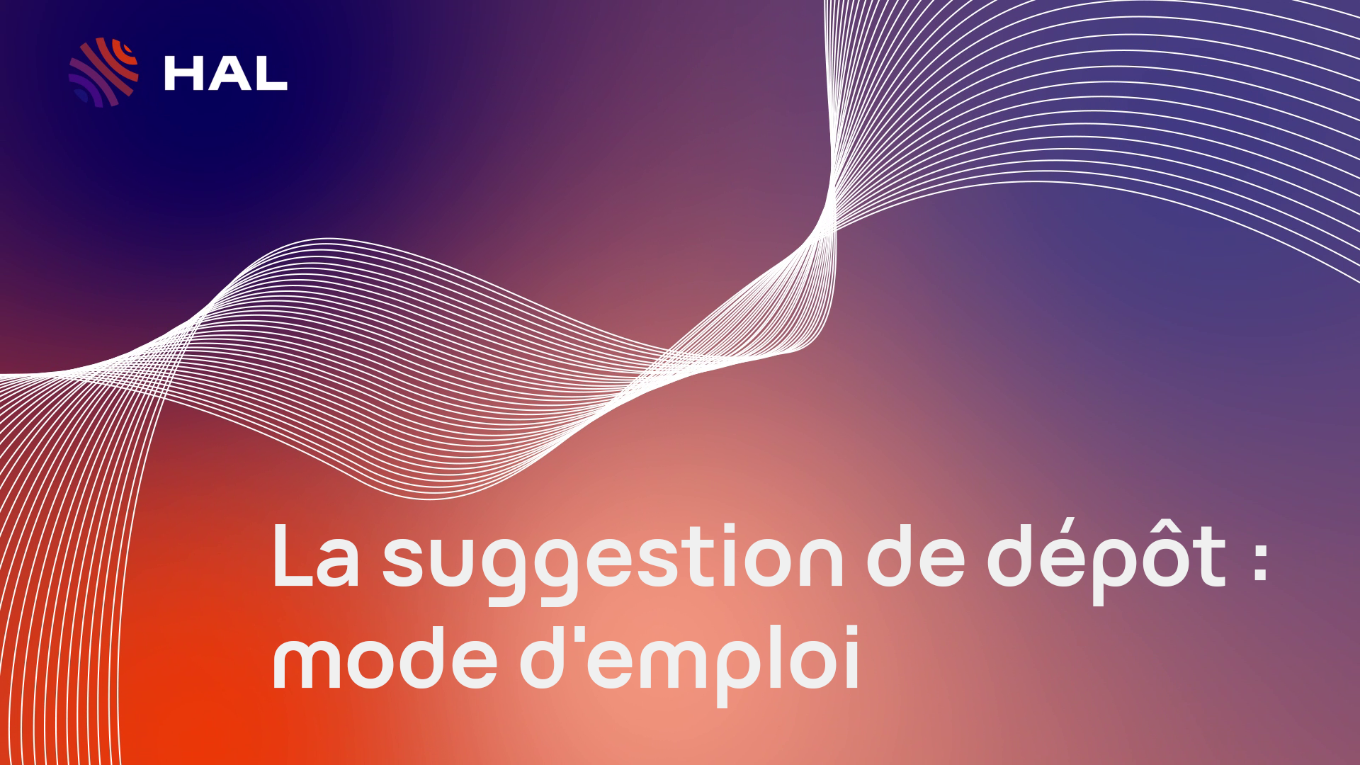 Collection suggestion de dépôt