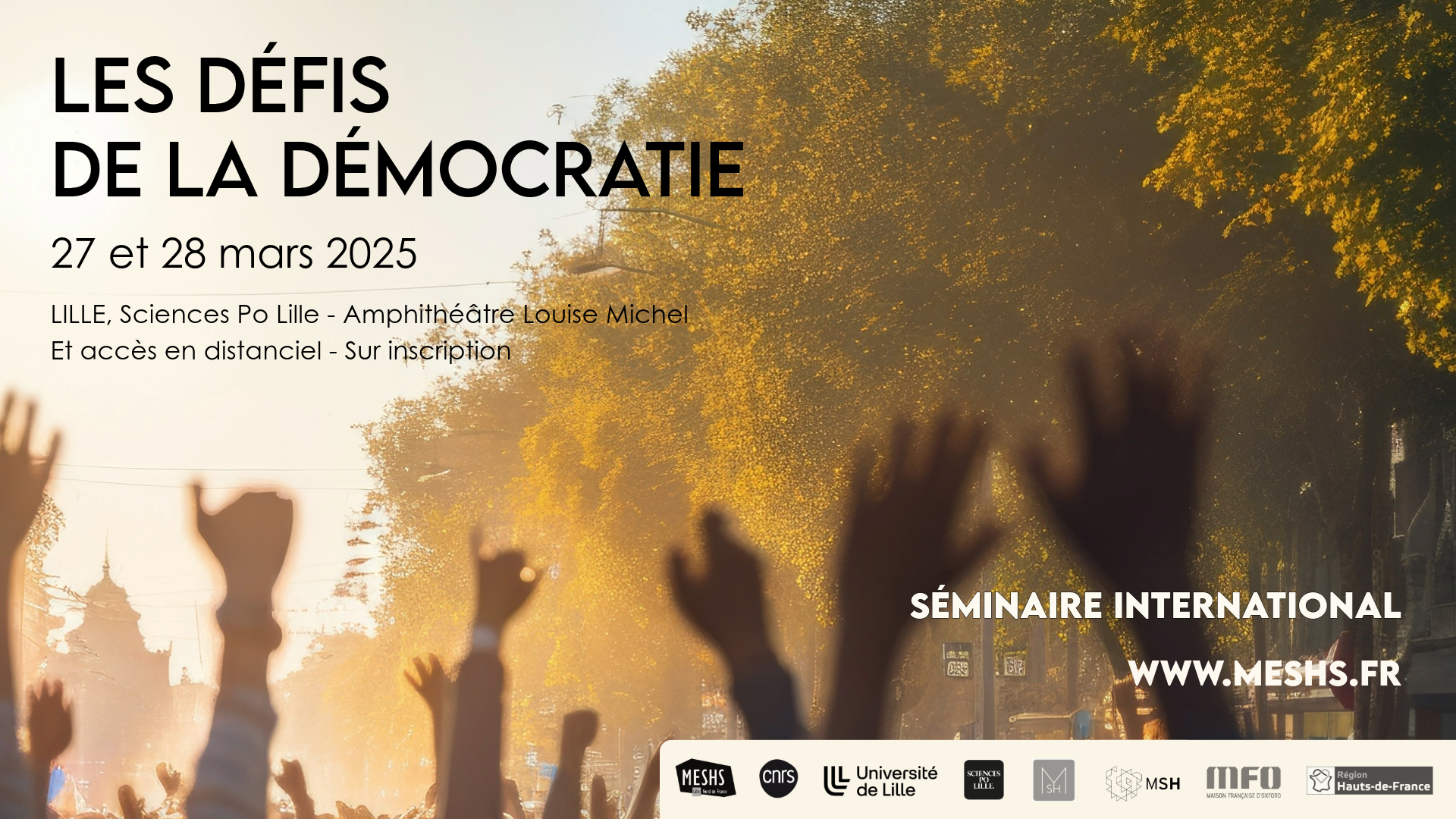Visuel du séminaire international 2025