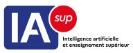 Logo du cycle de webinaires IA Sup - Intelligence artificielle et enseignement supérieur