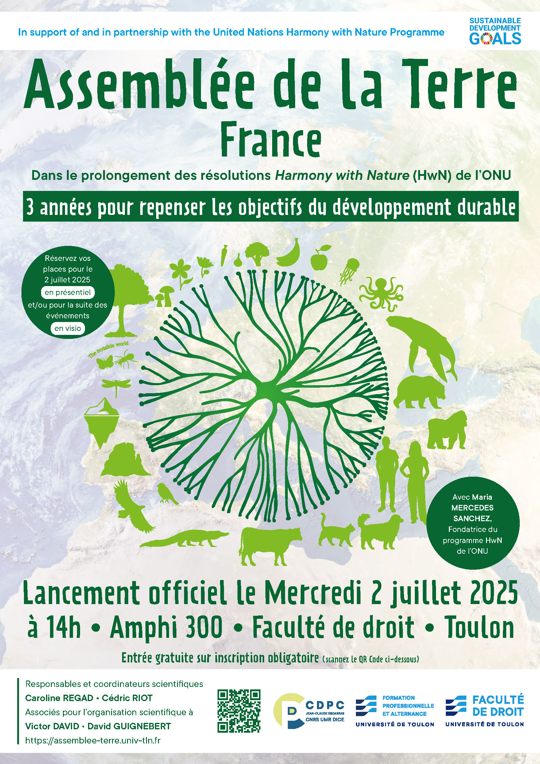 Affiche Assemblée de la Terre