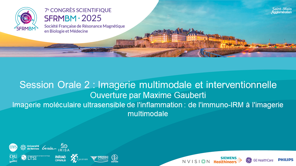 Session Orale 2 : Imagerie multimodale et interventionnelle