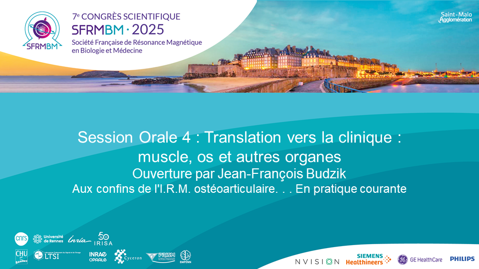 Session Orale 4 : Translation vers la clinique : muscle, os et autres organes