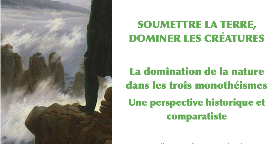 SOUMETTRE LA TERRE, DOMINER LES CRÉATURES
