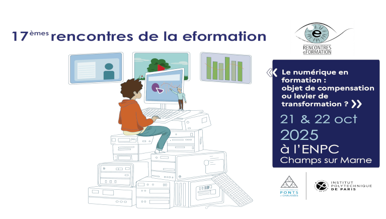 Affiche Rencontres de la Eformation 2025