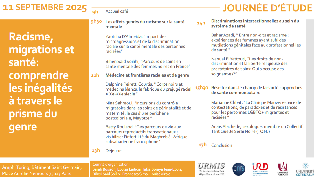Programme JE 11/09/2025