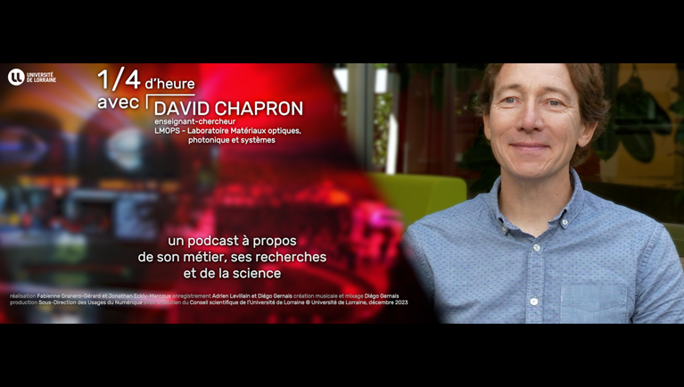 Podcast avec David Chapron