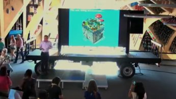 Session d'une conférence TAG lors de l'exposition universelle de Milan (2015)