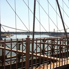 Photo Helen Alfvegren-pont de Brooklyn- Podcast David Graeber 1