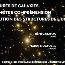 Affiche de la conférence de Rémi Cabanac.