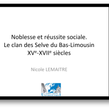 Présentation de Nicole Lemaître