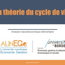 La théorie du cycle de vie