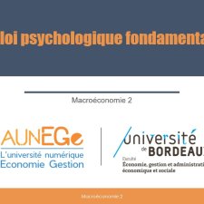 La loi psychologique fondamentale