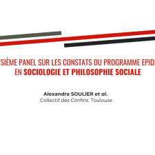 Les constats du programme EPIDEMIC en sociologie et philosophie sociale