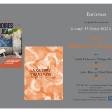 Présentation soirée Mémoires de la guerre