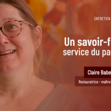 Interview de Claire Babet