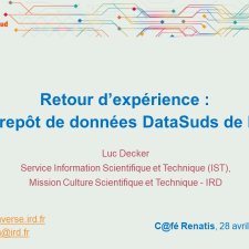 Présentation de DataSuds