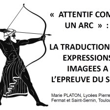 "Attentif comme un arc" : la traduction des expressions imagées