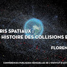 Affiche de la conférence de Florent Deleflie.