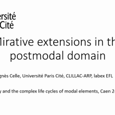 Mirative extensions in the postmodal domain
