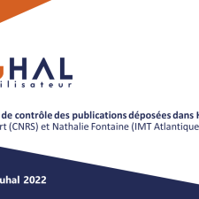 OCdHAL, outil de contrôle des publications déposées dans Hal : initiation