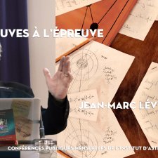Affiche de la conférence de Jean-Marc Lévy-Leblond.