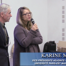 Karine Marot, VP vie étudiante, Université Paris Est Marne la Vallée