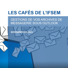 Gestion des archives de messagerie - 22/11/2022