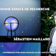 Affiche de la conférence de Sébastien Maillard.